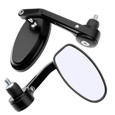 Rétroviseur emboue de guidon ovale café racer